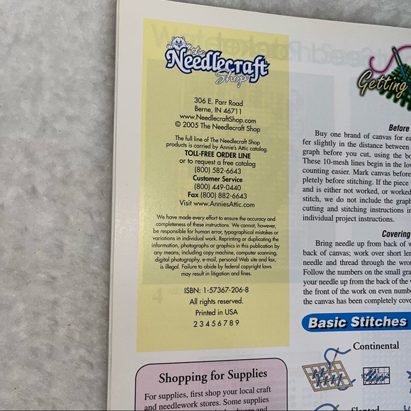 The Needlecraft shop Garden magnets book of 24 patterns - Picture 5 of 7